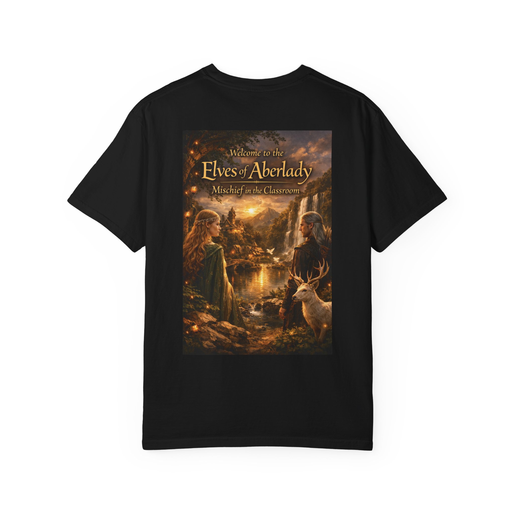 Moon Logo T-Shirt — Elves of Aberlady - Image 6