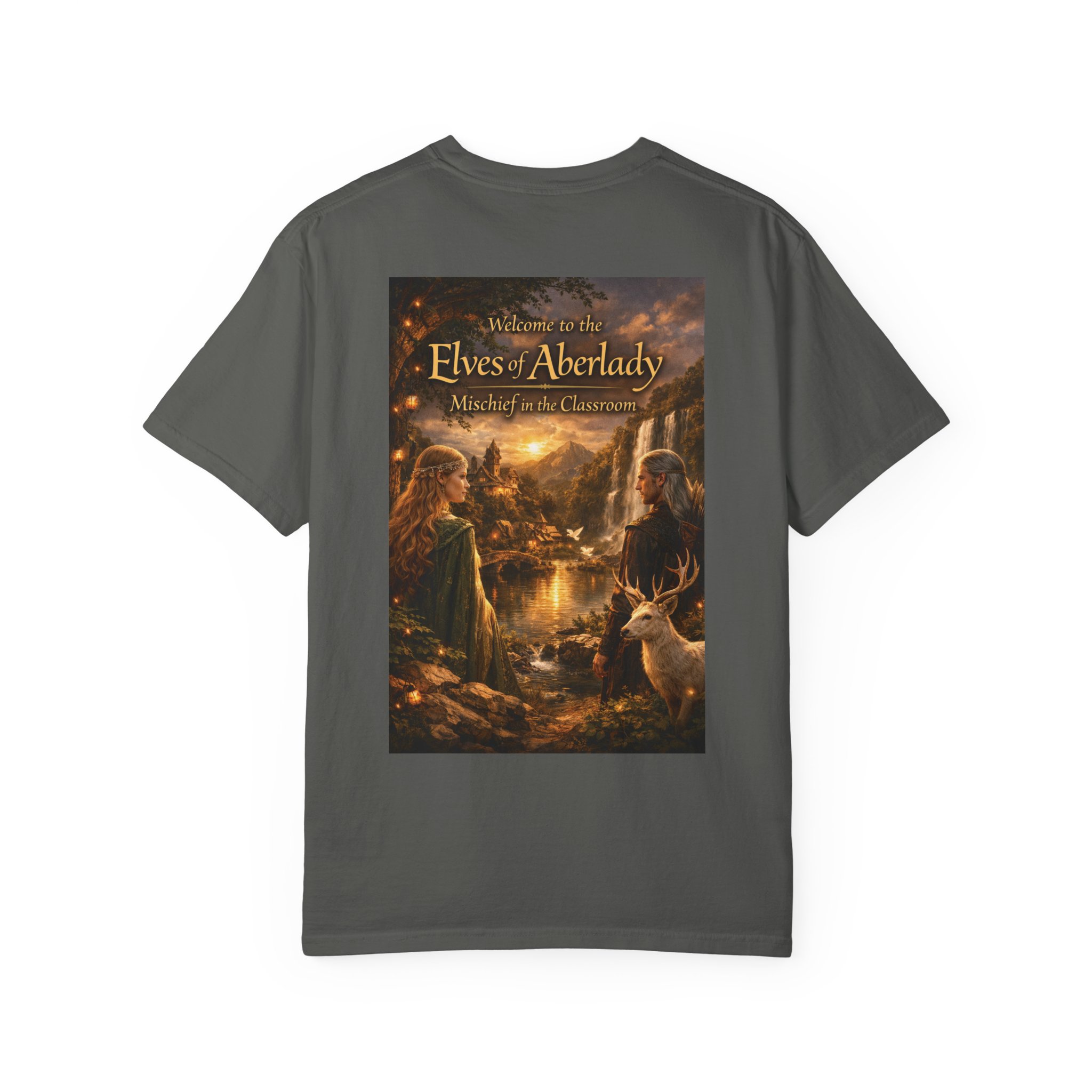 Moon Logo T-Shirt — Elves of Aberlady - Image 14