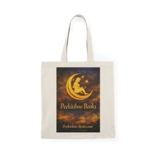 Peekitboo Books Moonlit Logo Tote Bag