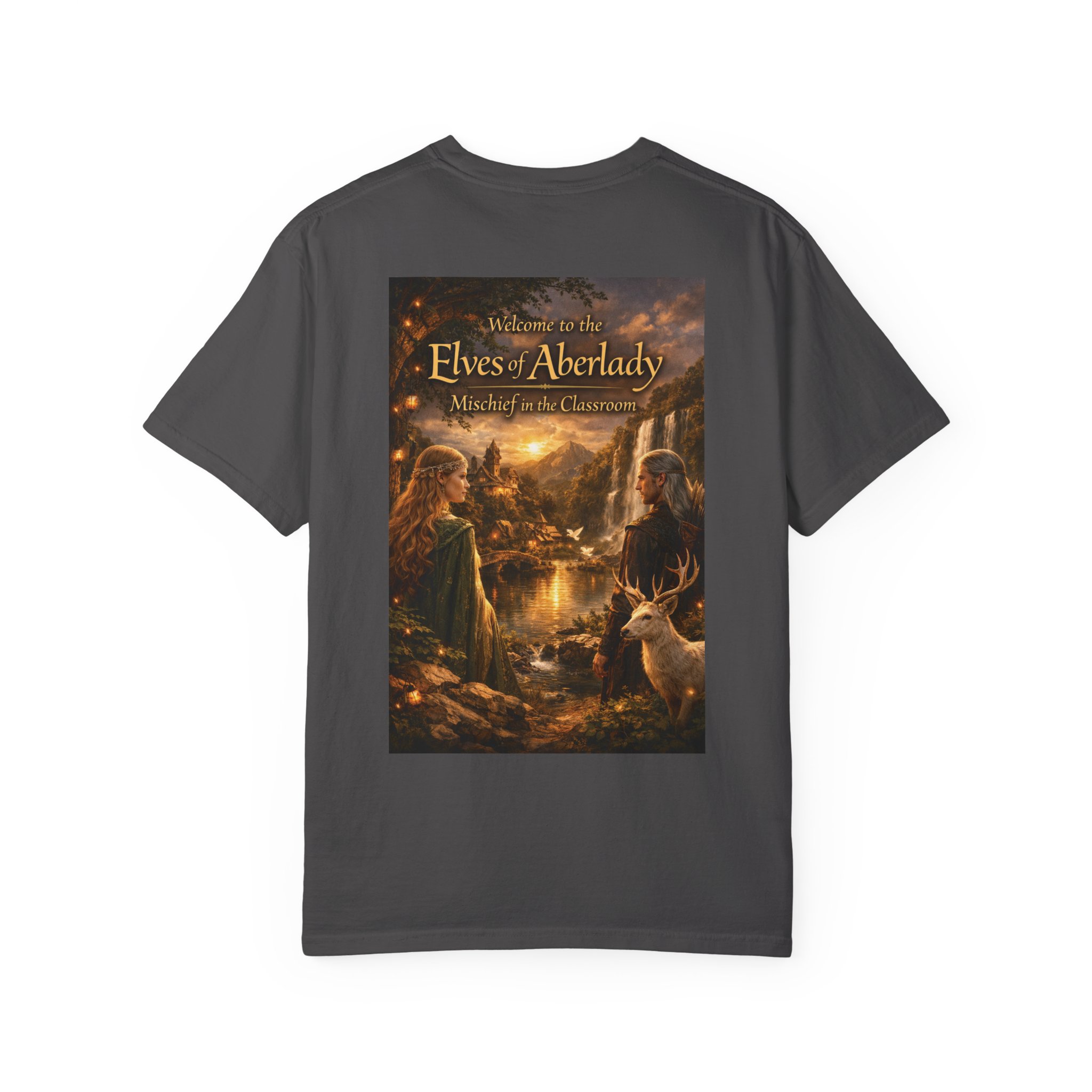 Moon Logo T-Shirt — Elves of Aberlady - Image 54