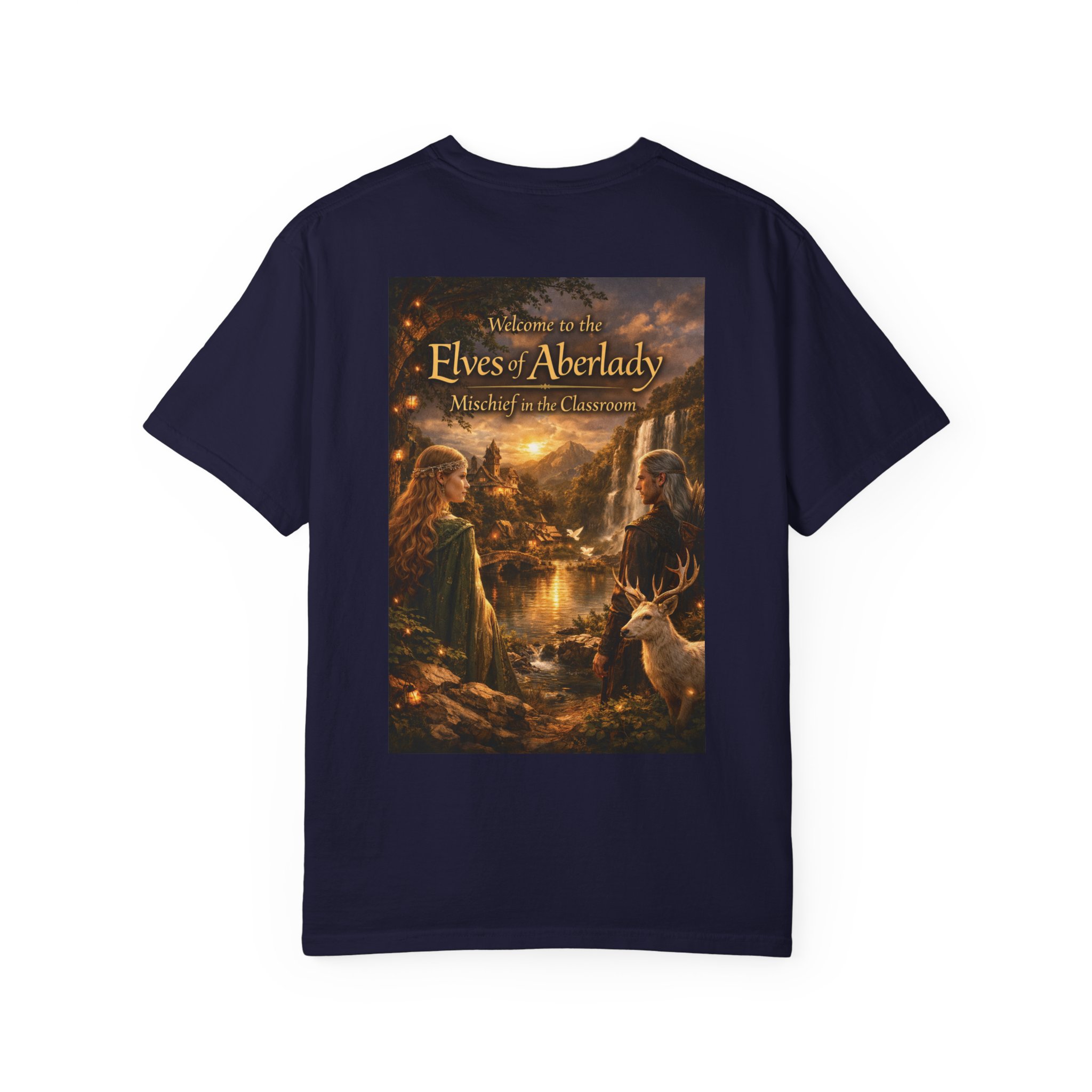 Moon Logo T-Shirt — Elves of Aberlady - Image 50