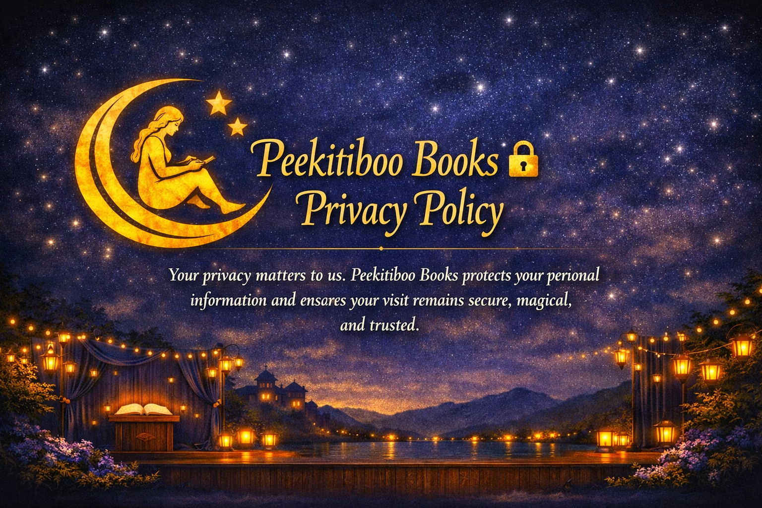 Peekitiboo Books - Privacy Policy